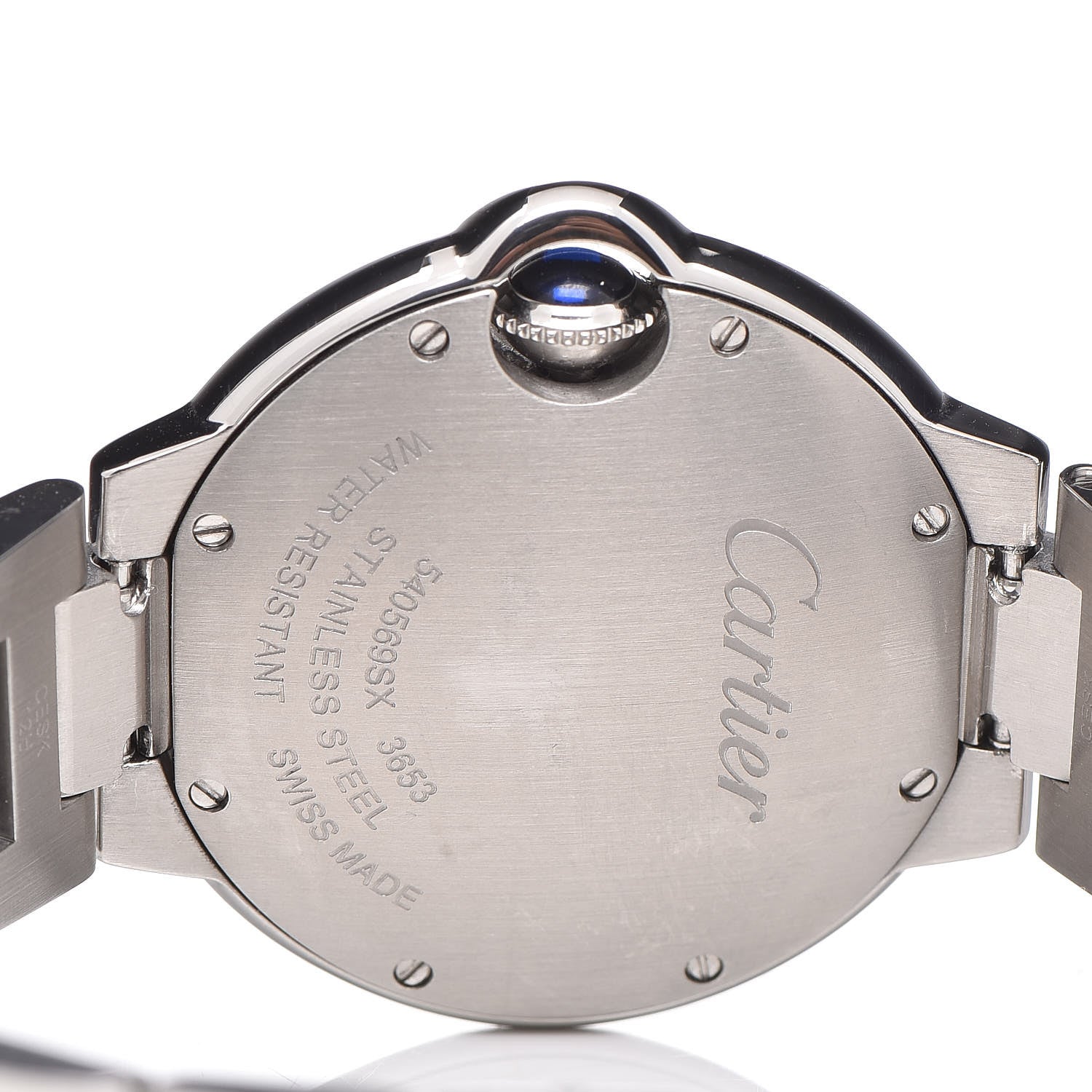Cartier Stainless Steel 33mm Ballon Bleu De Quartz Watch 5 of 7