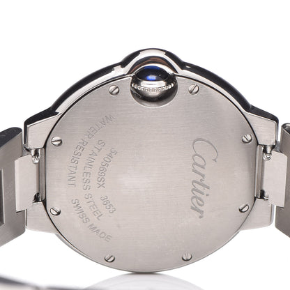 Cartier Stainless Steel 33mm Ballon Bleu De Quartz Watch 5 of 7
