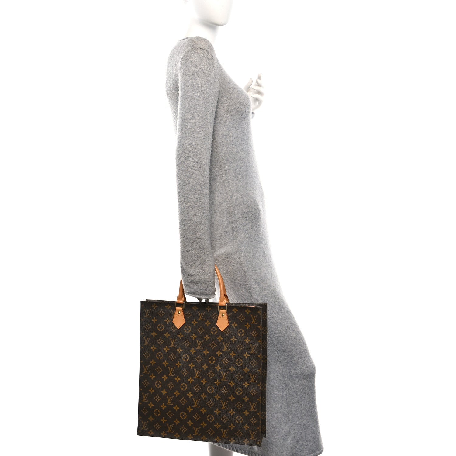 Louis Vuitton Monogram Sac Plat 2 of 9