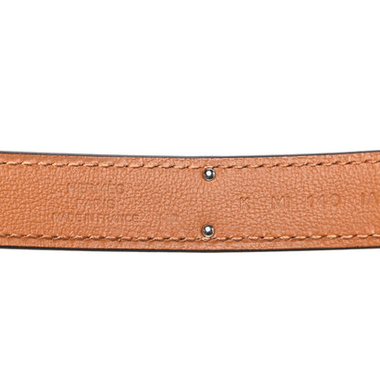 Hermes Metallic Chevre Chamkilight Kelly Belt Argent 3 of 3