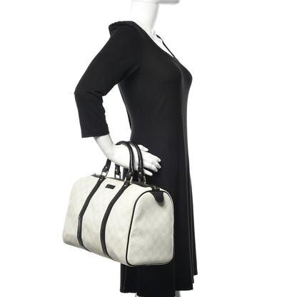 Gucci GG Plus Monogram Medium Joy Boston White Black 2 of 14
