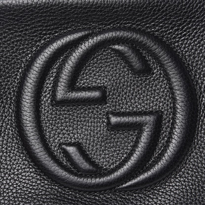 Gucci Pebbled Calfskin Small Soho Disco Bag Black 10 of 14
