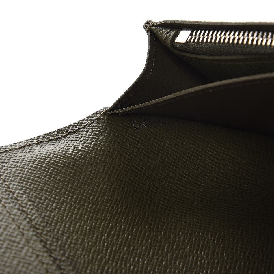 Louis Vuitton Epi Brazza Wallet Kaki 7 of 7