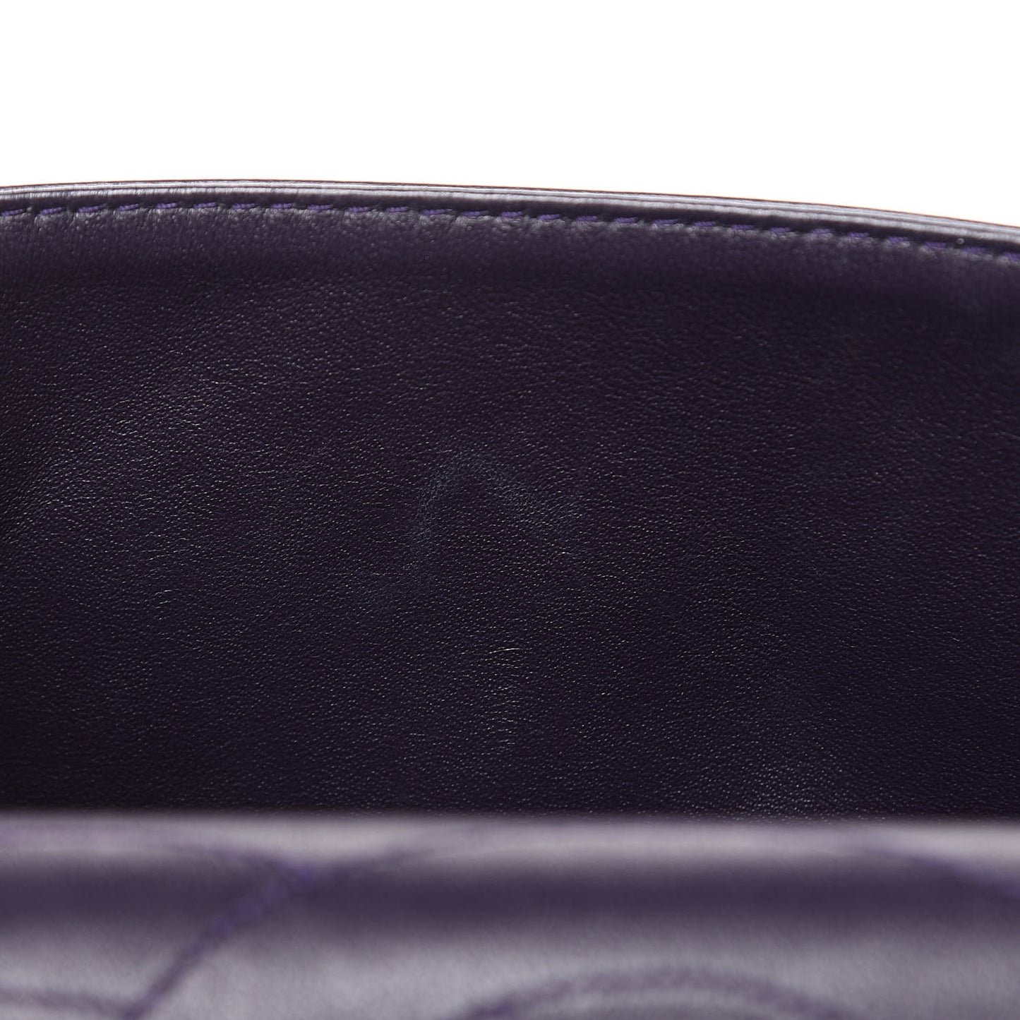 Aged Calfskin Quilted 2.55 Reissue 227 Flap Dark Purple