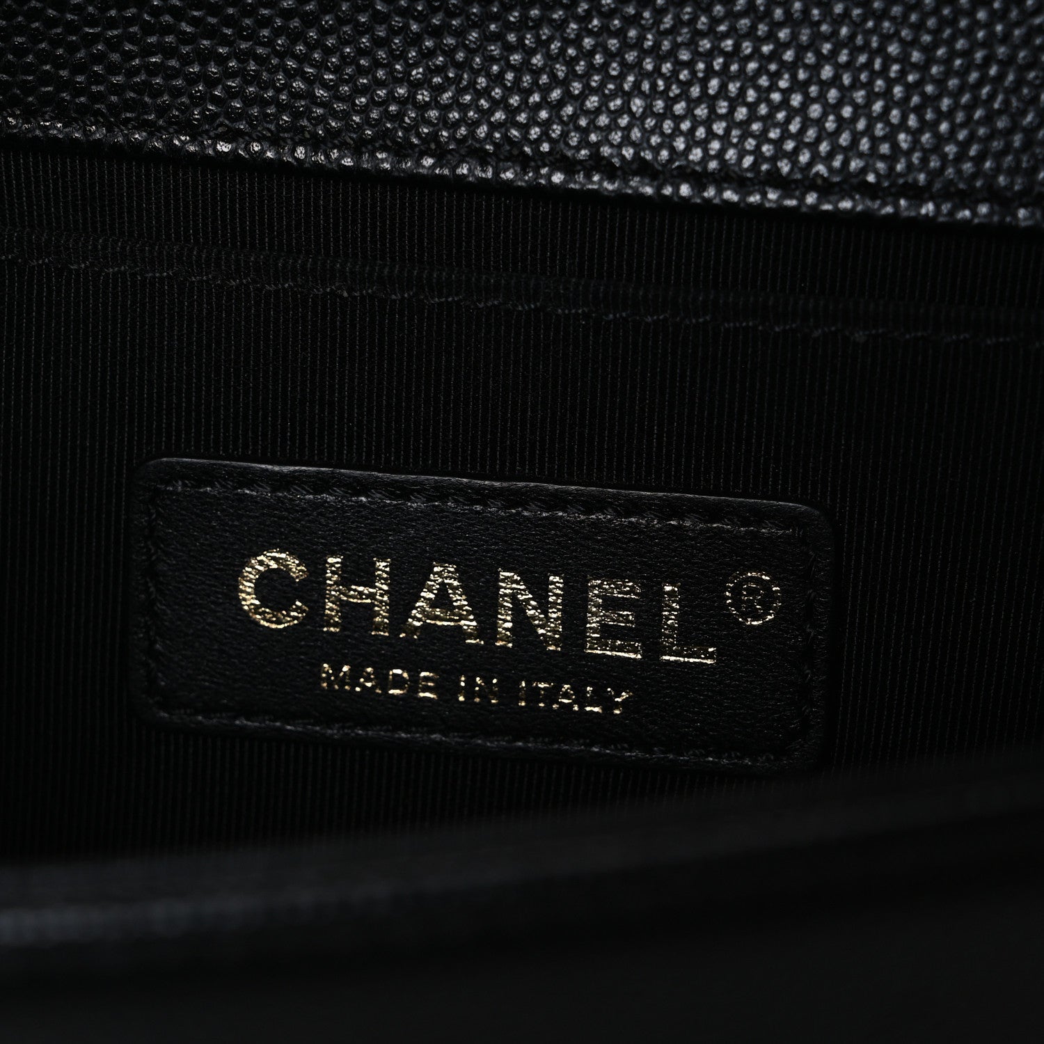 Chanel Caviar Quilted Small Boy Flap Black 6 of 10