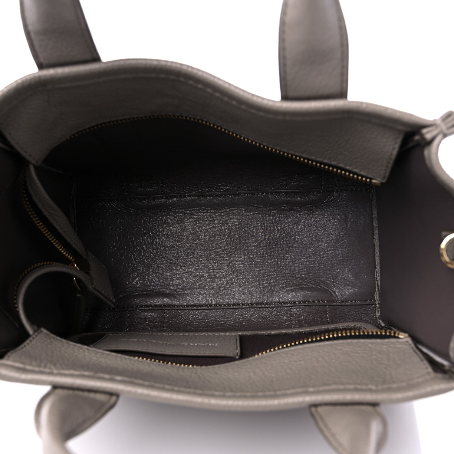 Marc Jacobs Grained Calfskin Small The Tote Bag Cement 5 of 11