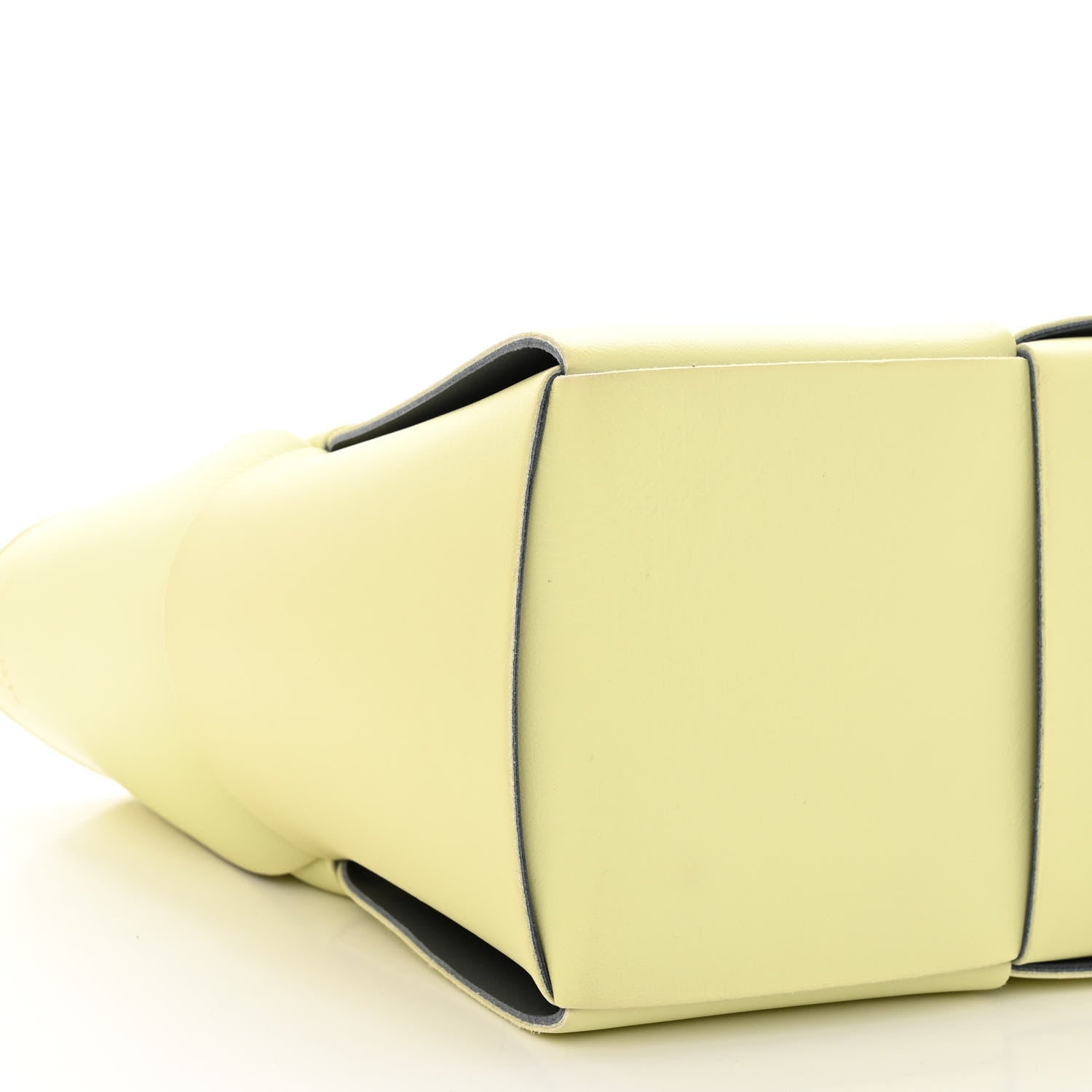 Bottega Veneta Nappa Maxi Intrecciato Small Arco Tote Lemon 9 of 10