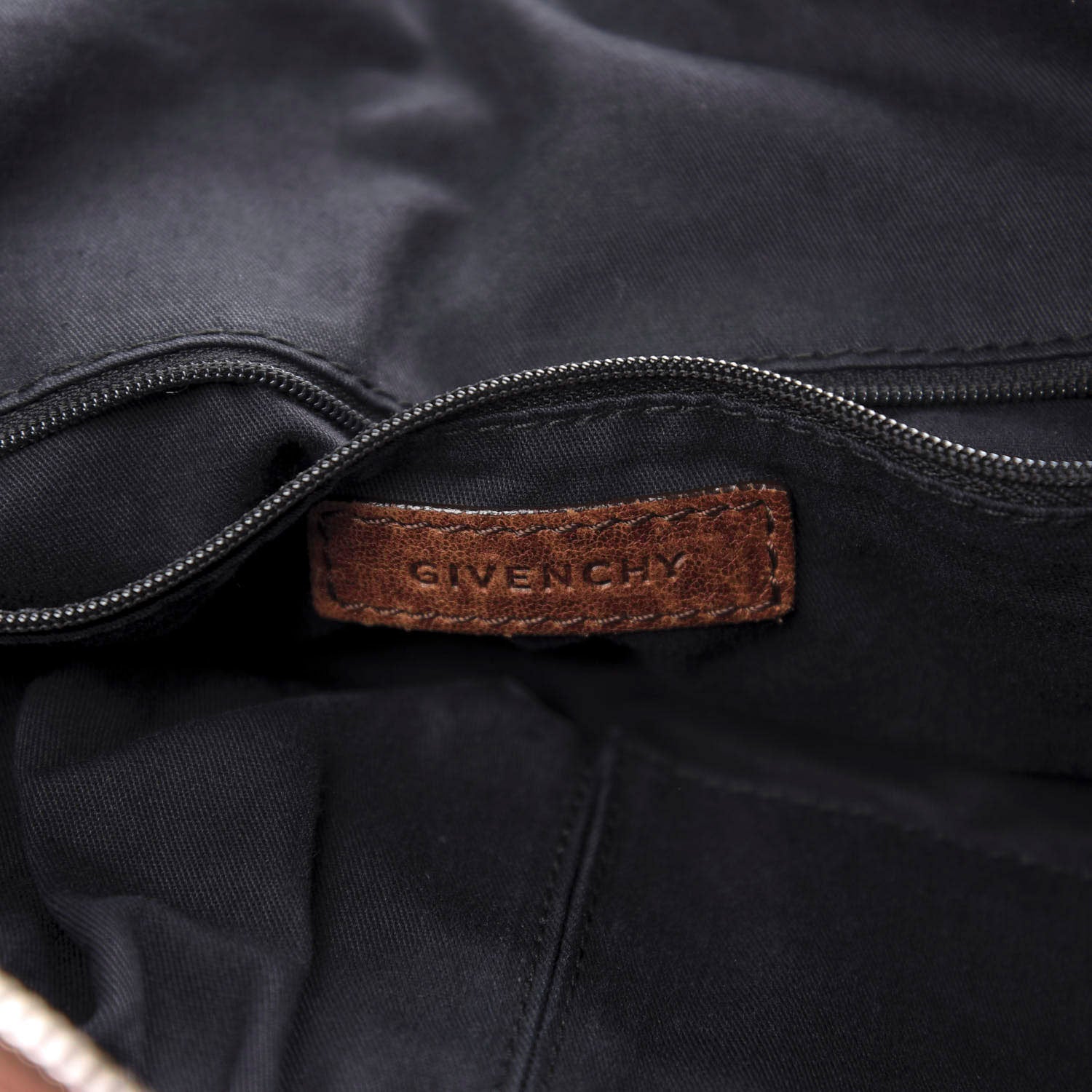 Givenchy Wrinkled Lambskin Medium Chain Wrap Nightingale Brown 10 of 10