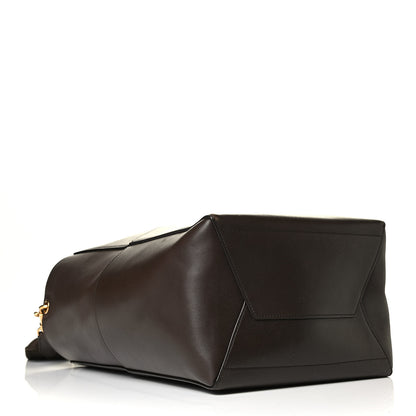 Celine Supersoft Calfskin Sangle Bucket Bag Wood 3 of 5