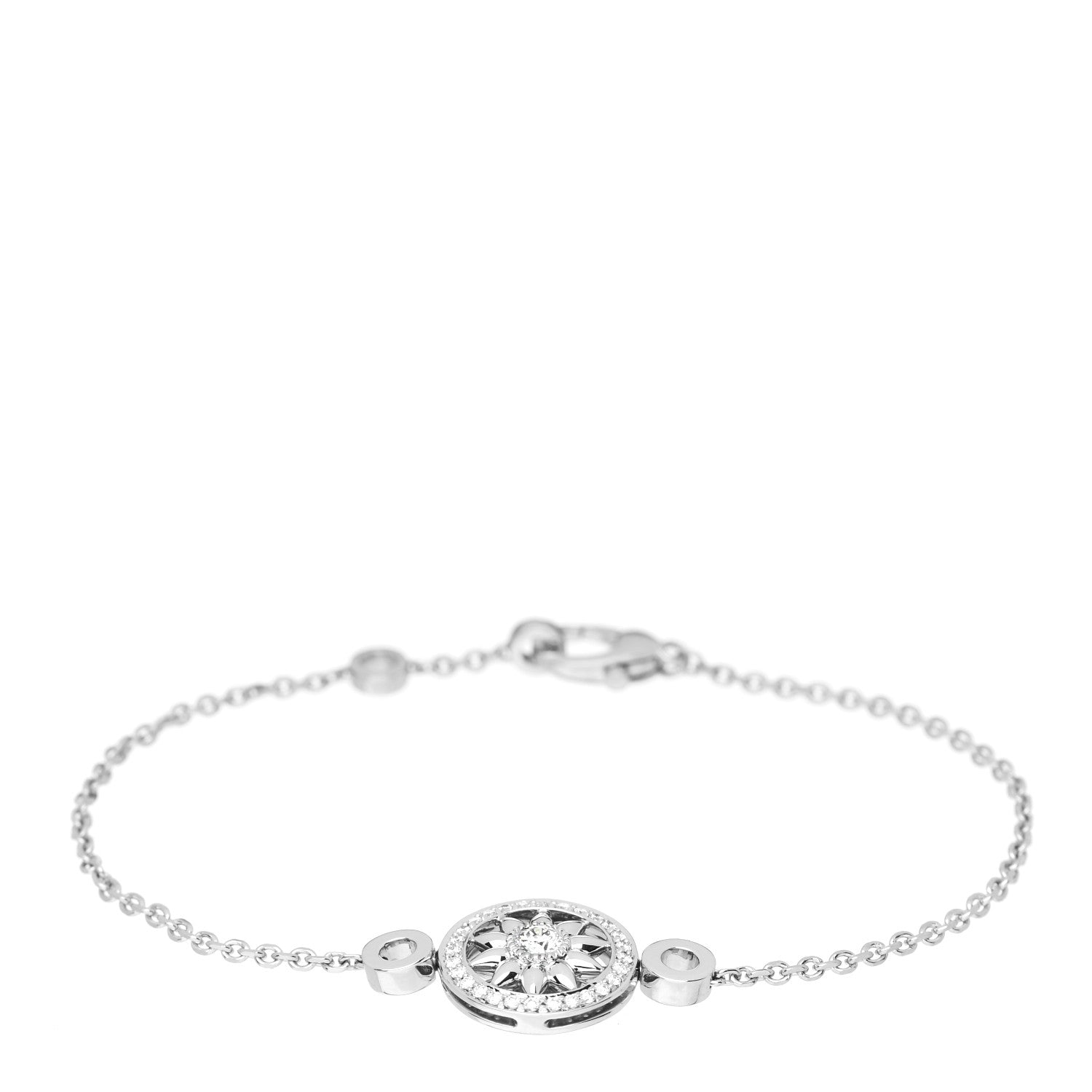 Harry Winston Platinum Diamond Gates Bracelet 1 of 5