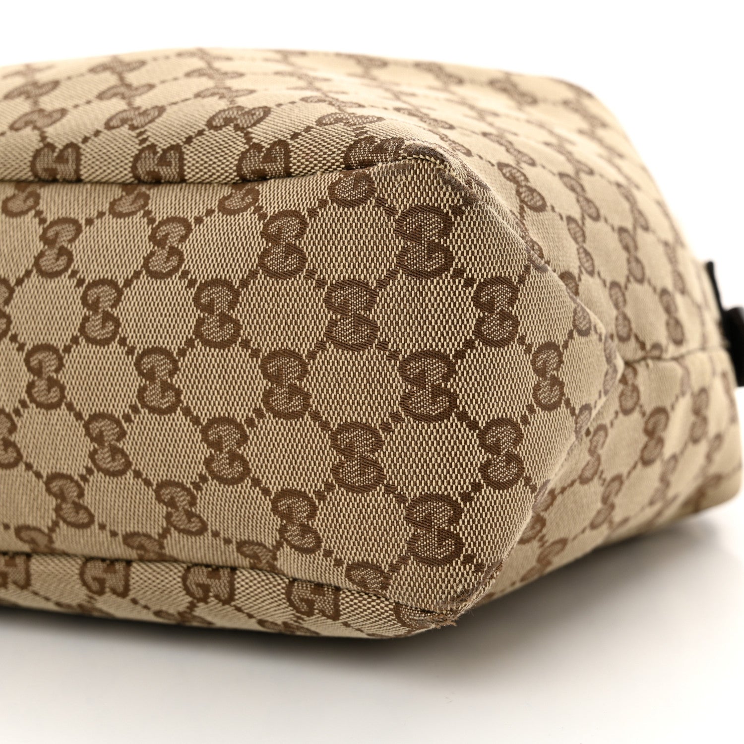 Gucci Monogram Medium Horsebit Chain Hobo Dark Brown 10 of 16