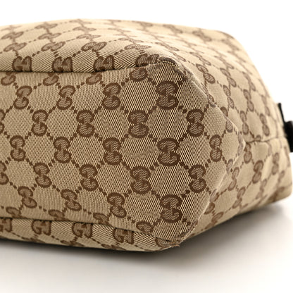 Gucci Monogram Medium Horsebit Chain Hobo Dark Brown 10 of 16