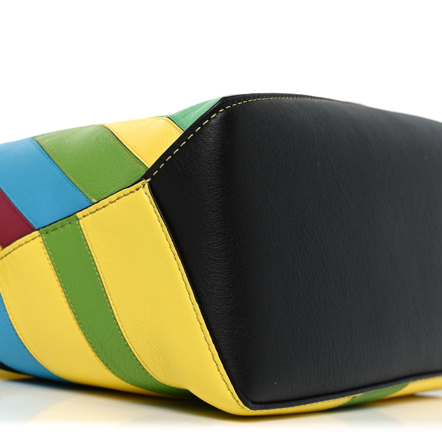 Loewe Calfskin Stripe Small Puzzle Edge Bag Multicolor 7 of 8