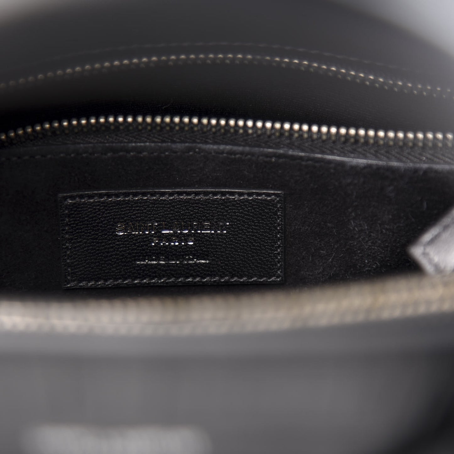 Calfskin Crocodile Embossed Small Sac de Jour Black