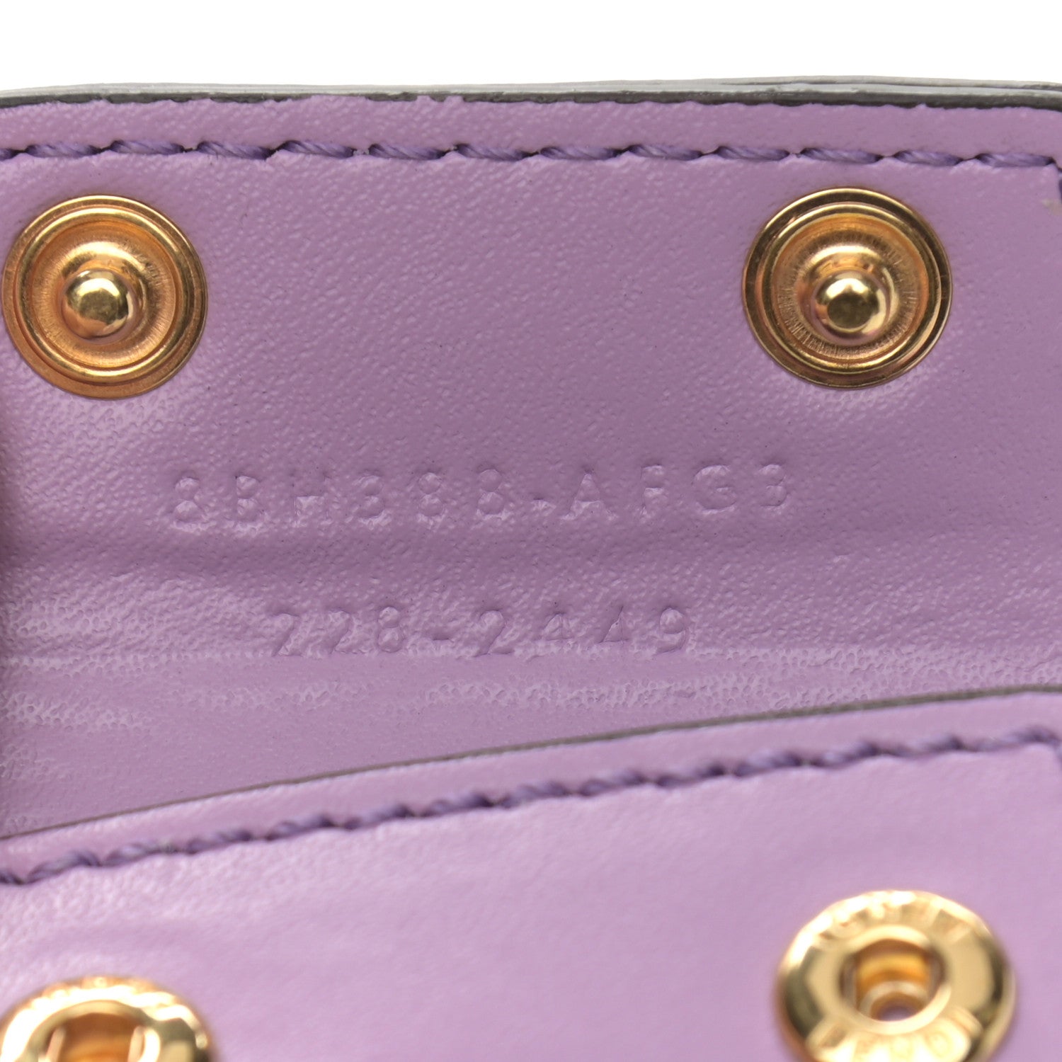 Fendi Recycled Plastic Vitello Liberty Matte Small Fendi Basket Violetta 10 of 11
