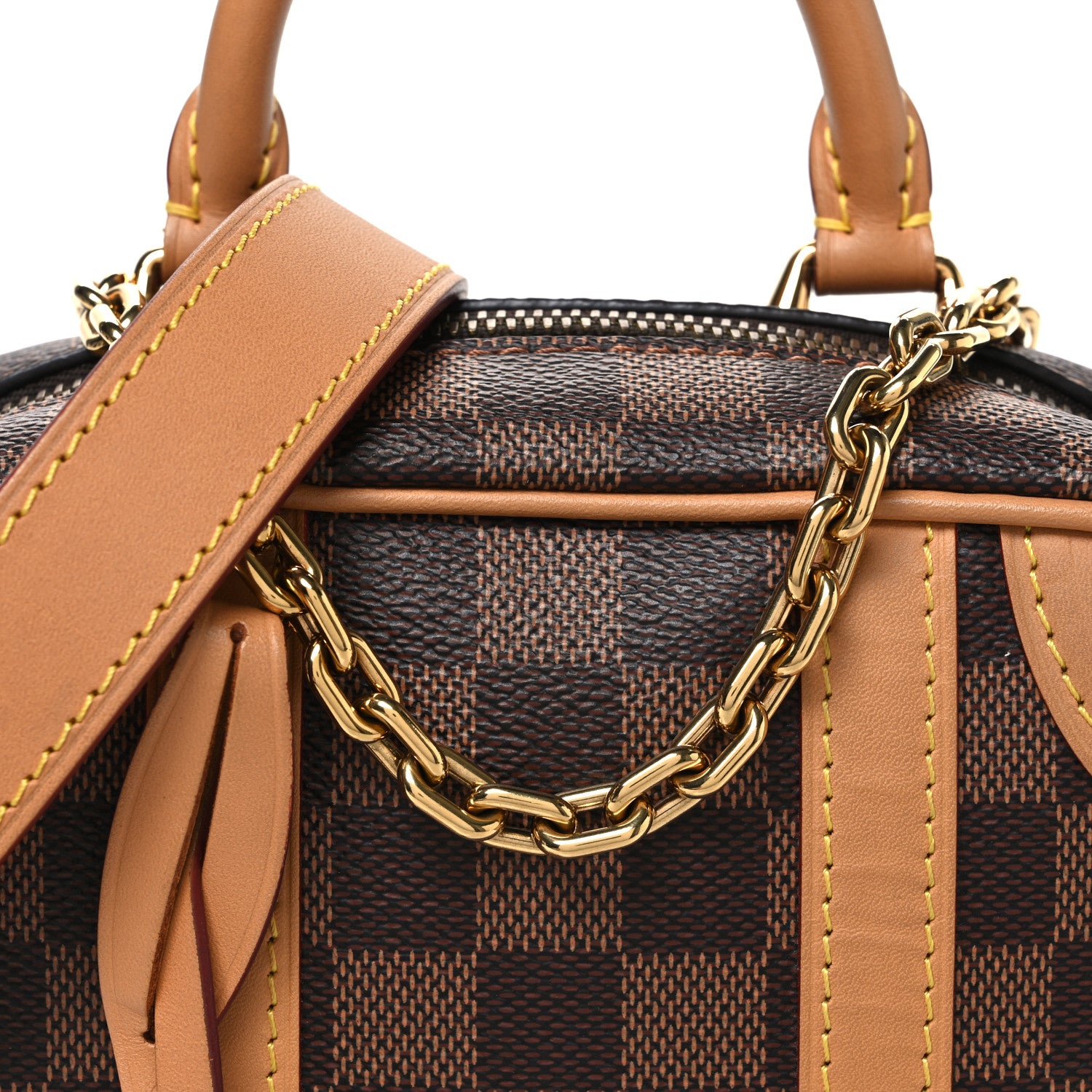 Louis Vuitton Damier Ebene Valisette Souple BB 7 of 9