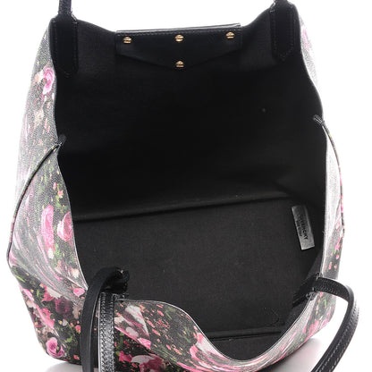 Givenchy Coated Canvas Roses Camouflage Print Medium Antigona Tote Black 9 of 11