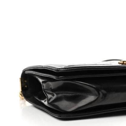 Chanel Iridescent Glazed Calfskin Quilted New Medium Boy Flap Black 9 of 13