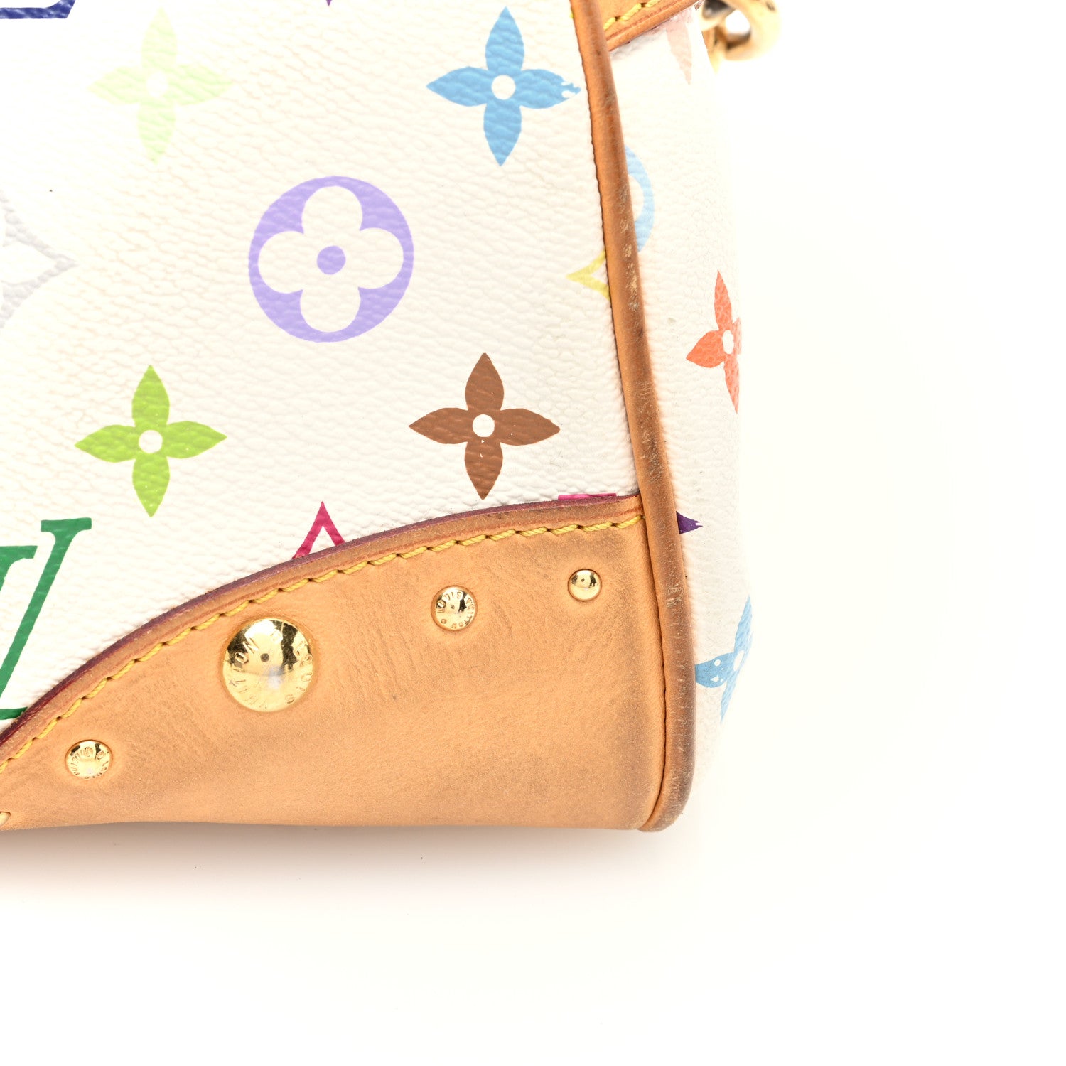 Louis Vuitton Monogram Multicolor Beverly MM White 11 of 13