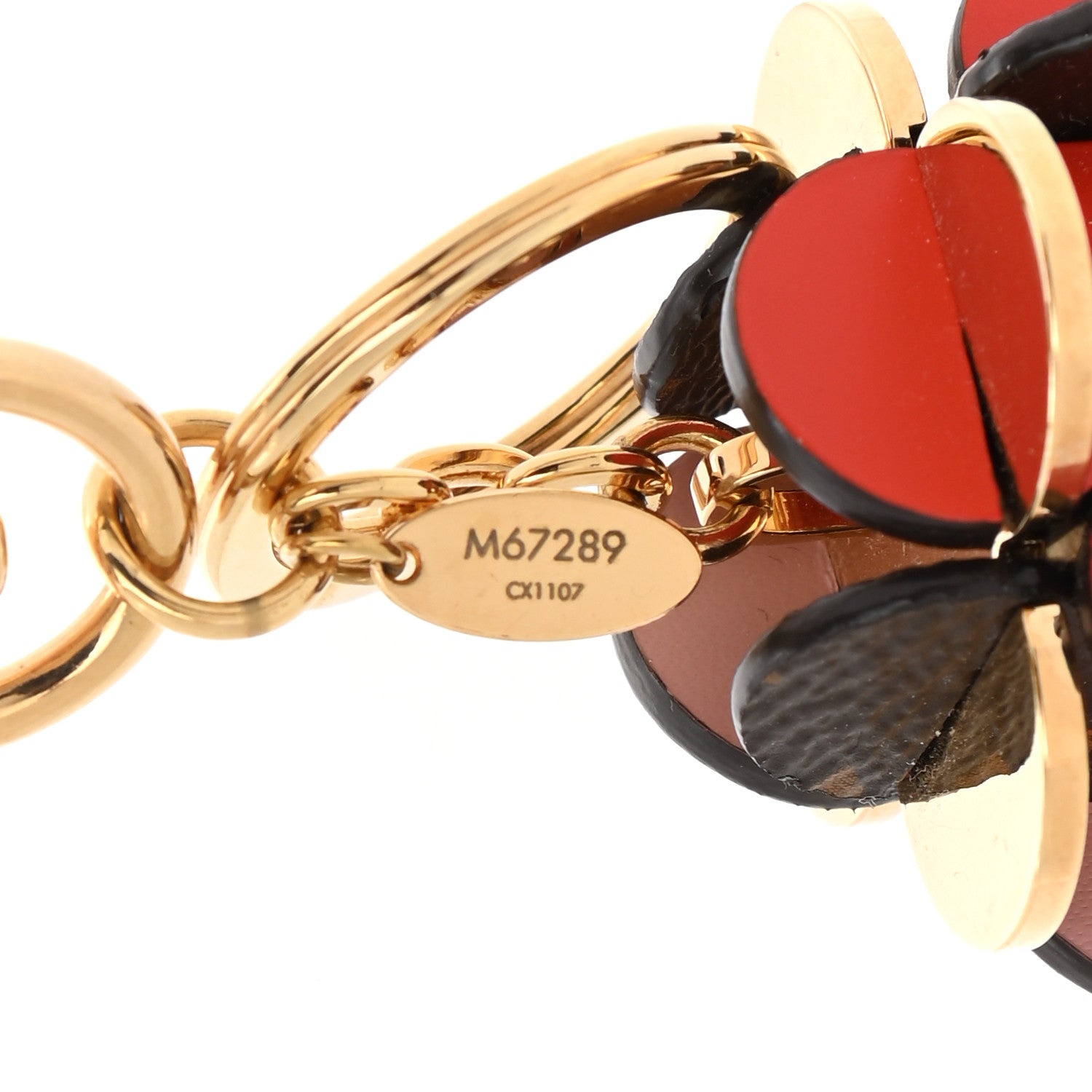 Louis Vuitton Monogram Flowering Bag Charm Key Ring 4 of 4