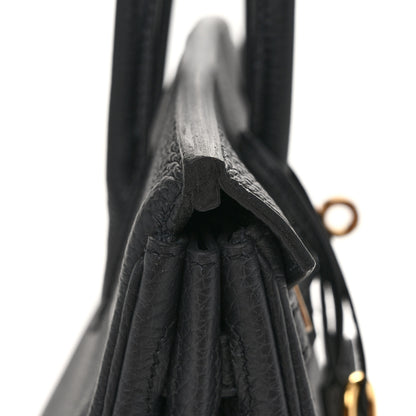 Hermes Togo Birkin 25 Black 11 of 13