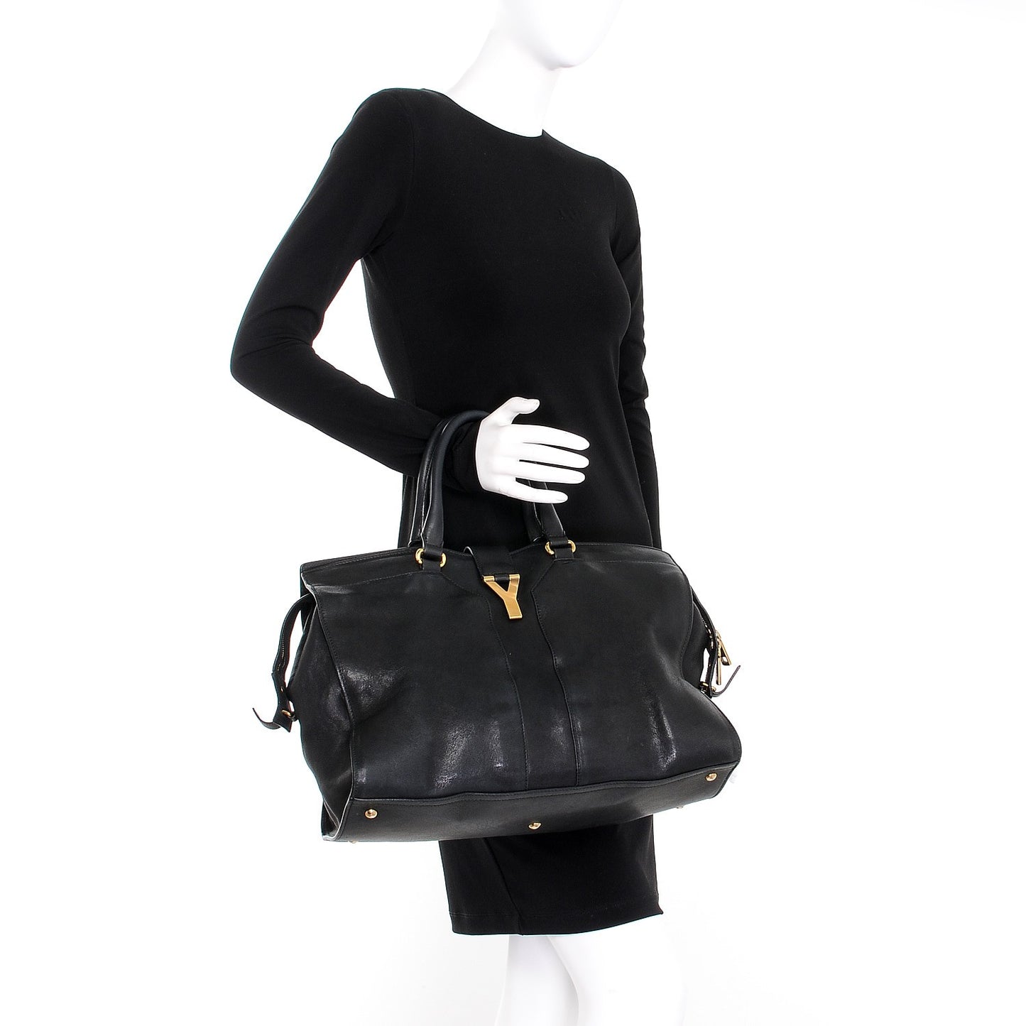 Sheepskin Large Cabas ChYc Black