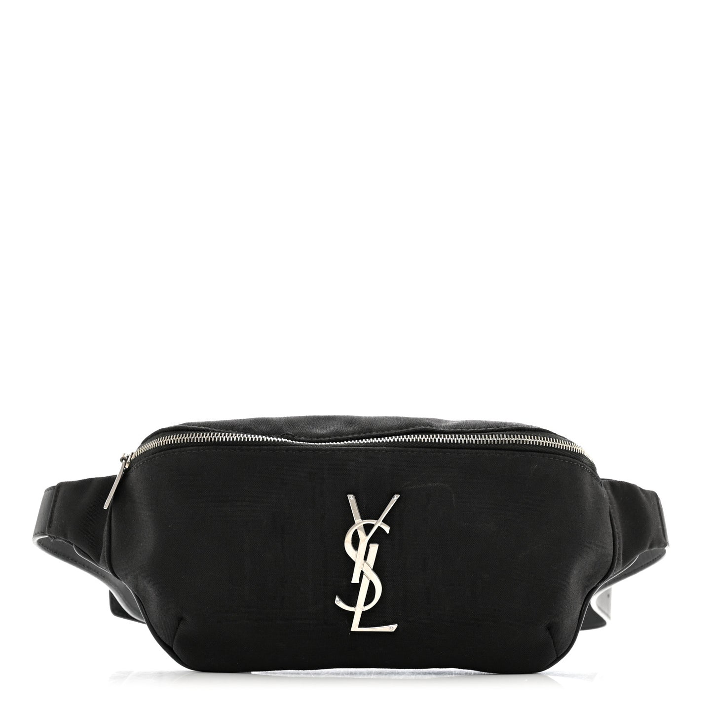 Canvas Monogram Belt Bag Black