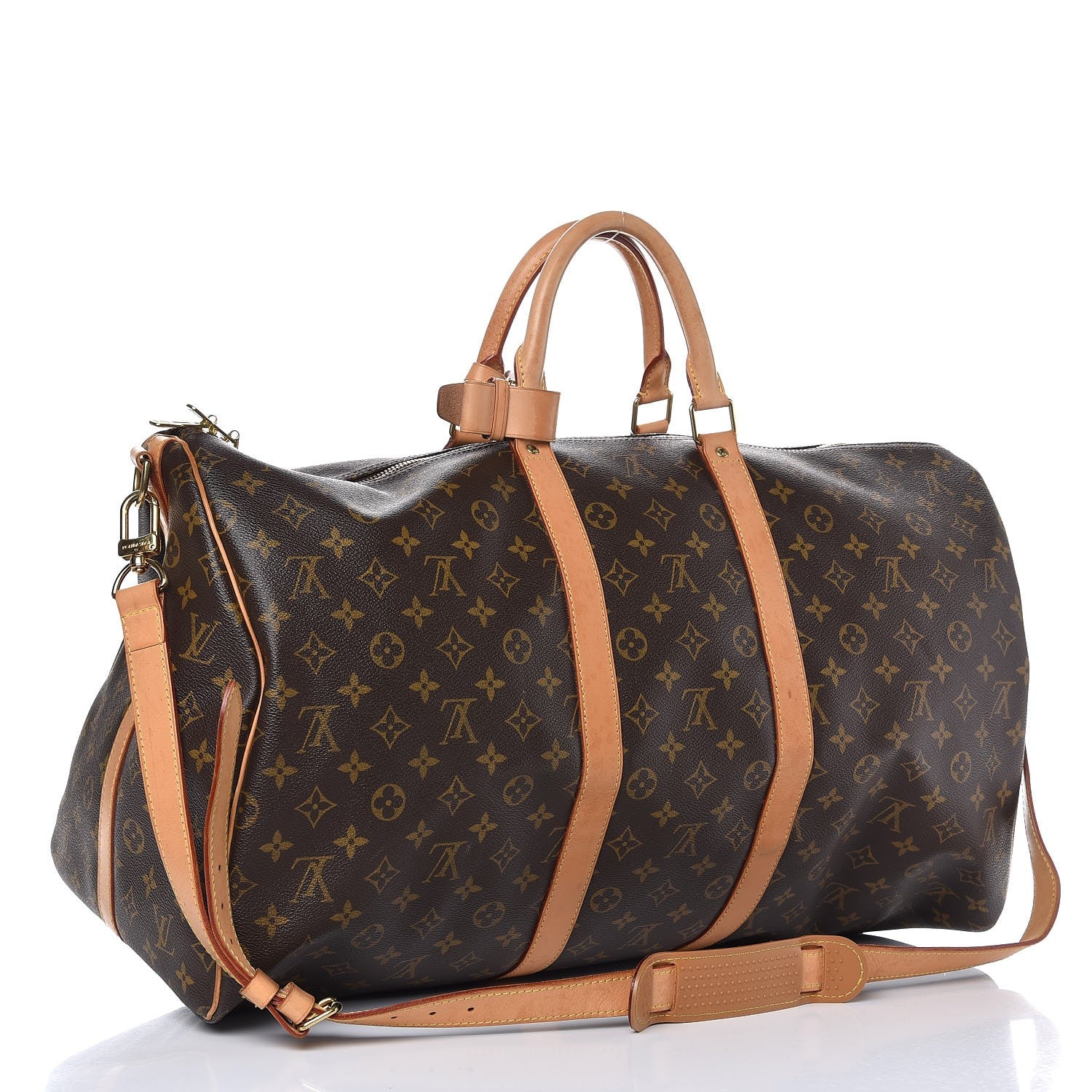 Louis Vuitton Monogram Keepall Bandouliere 55 3 of 22