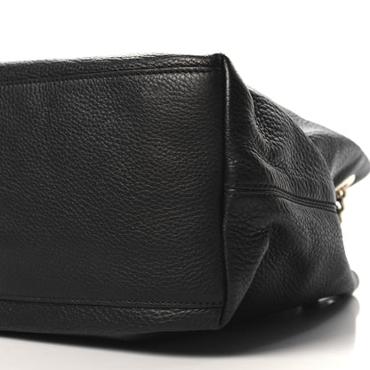 Gucci Pebbled Calfskin Medium Soho Chain Shoulder Bag Black 10 of 10