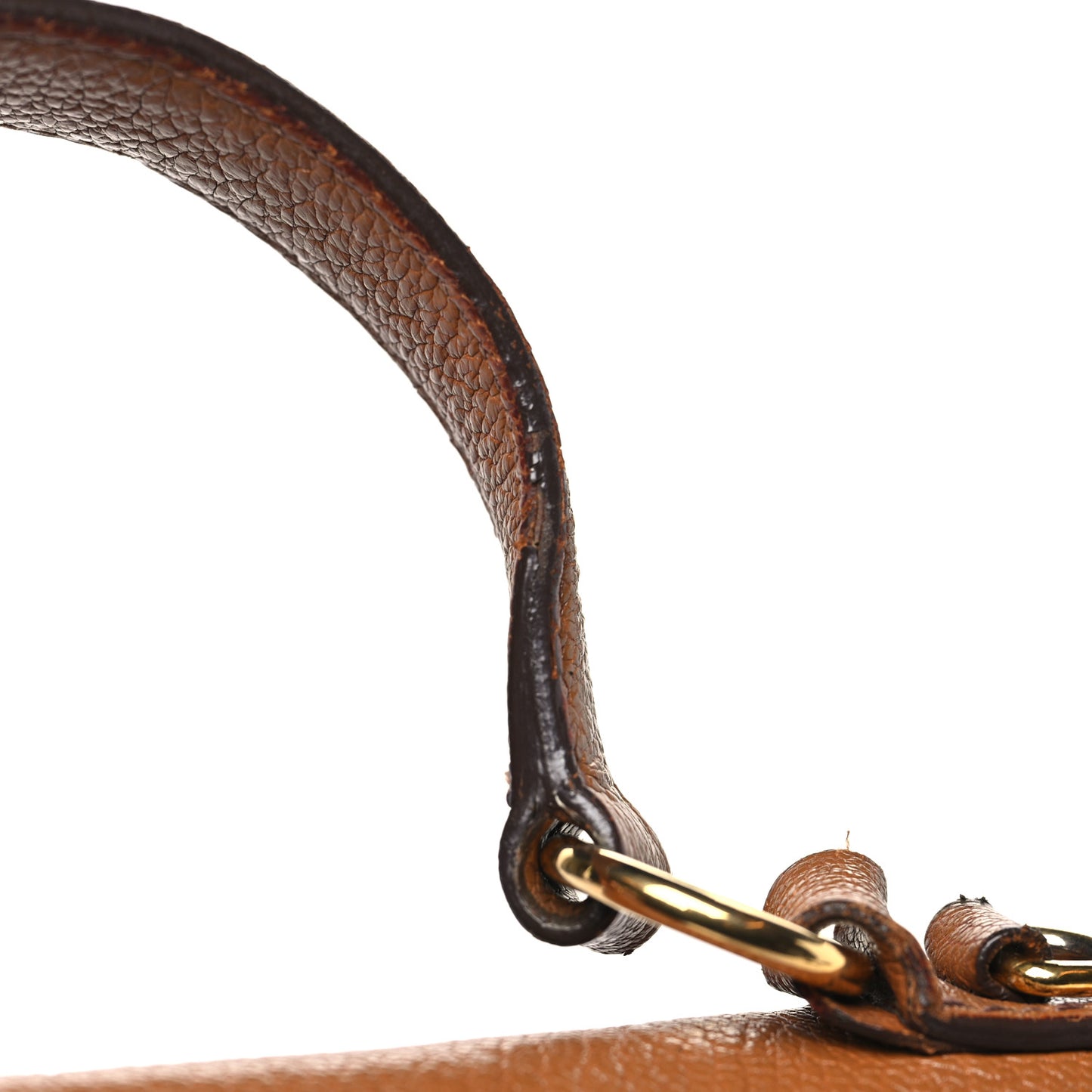 Goatskin Madras Shoulder Bag Cuoio