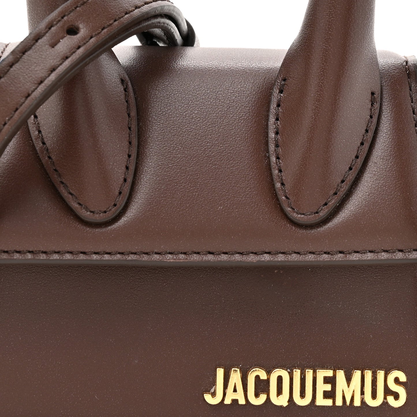 Smooth Calfskin Le Chiquito Dark Brown