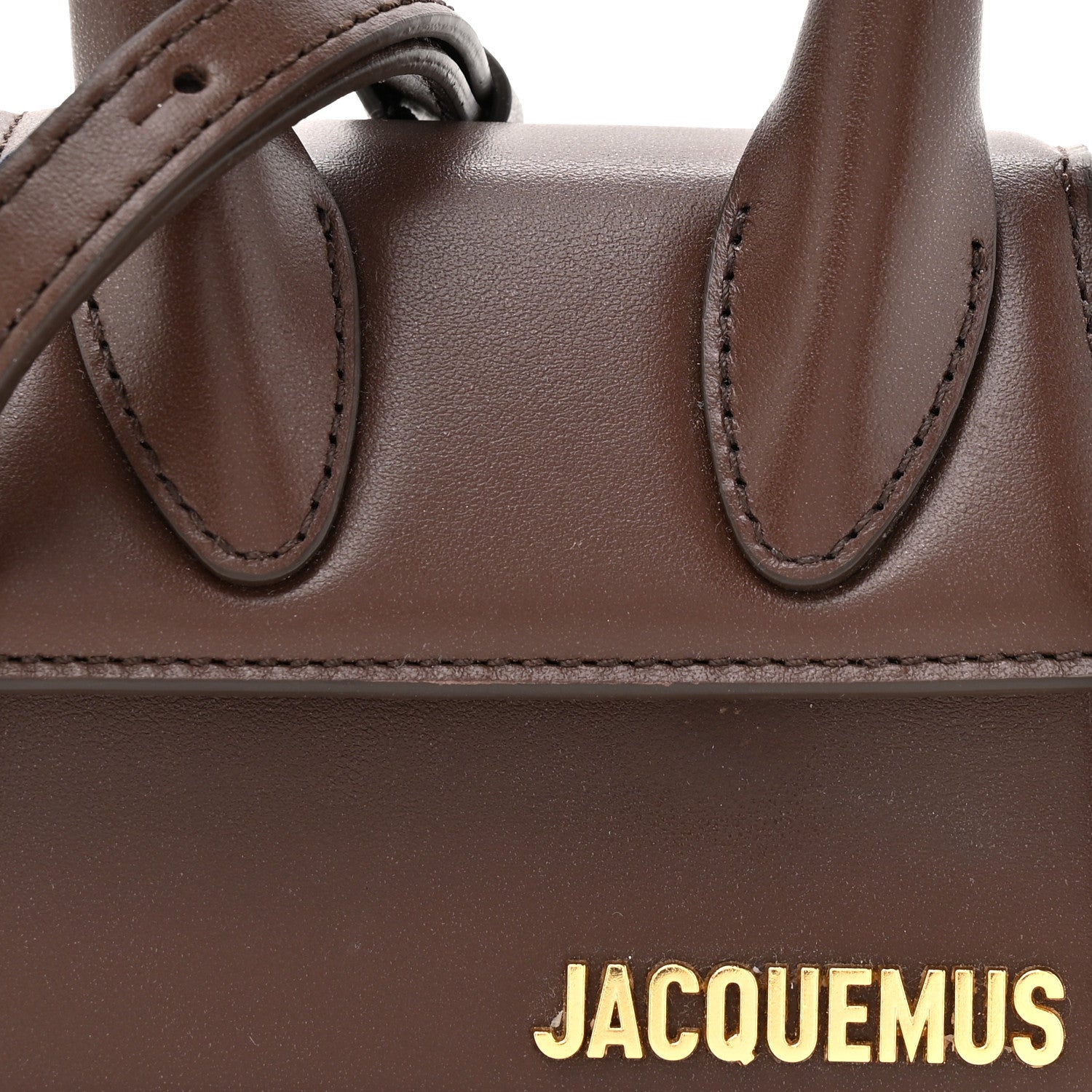 Jacquemus Smooth Calfskin Le Chiquito Dark Brown 6 of 8