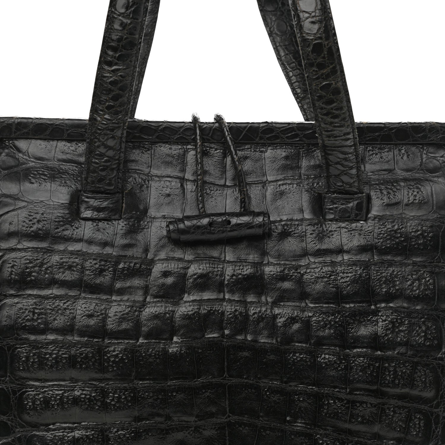 Nancy Gonzalez Crocodile Tote Black 7 of 17