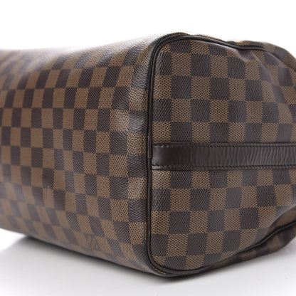Louis Vuitton Damier Ebene Speedy Bandouliere 30 14 of 15
