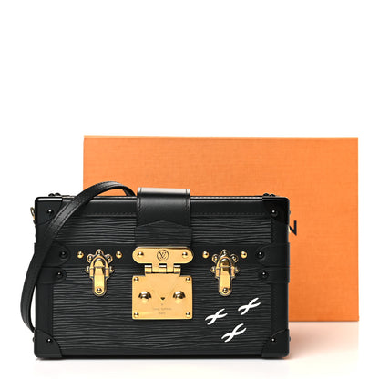 Louis Vuitton Epi Petite Malle Black 10 of 10
