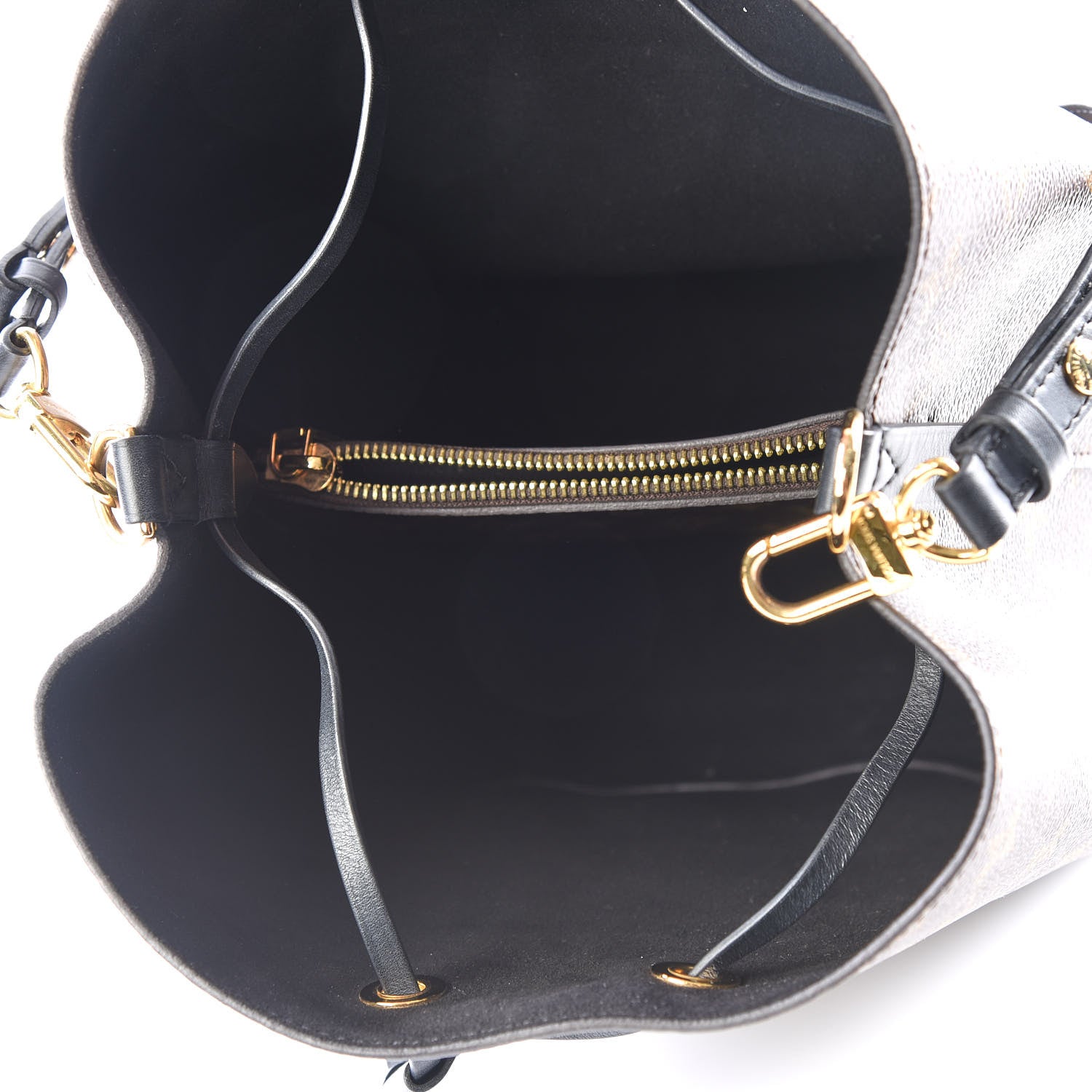 Louis Vuitton Monogram Neonoe MM Black 4 of 10