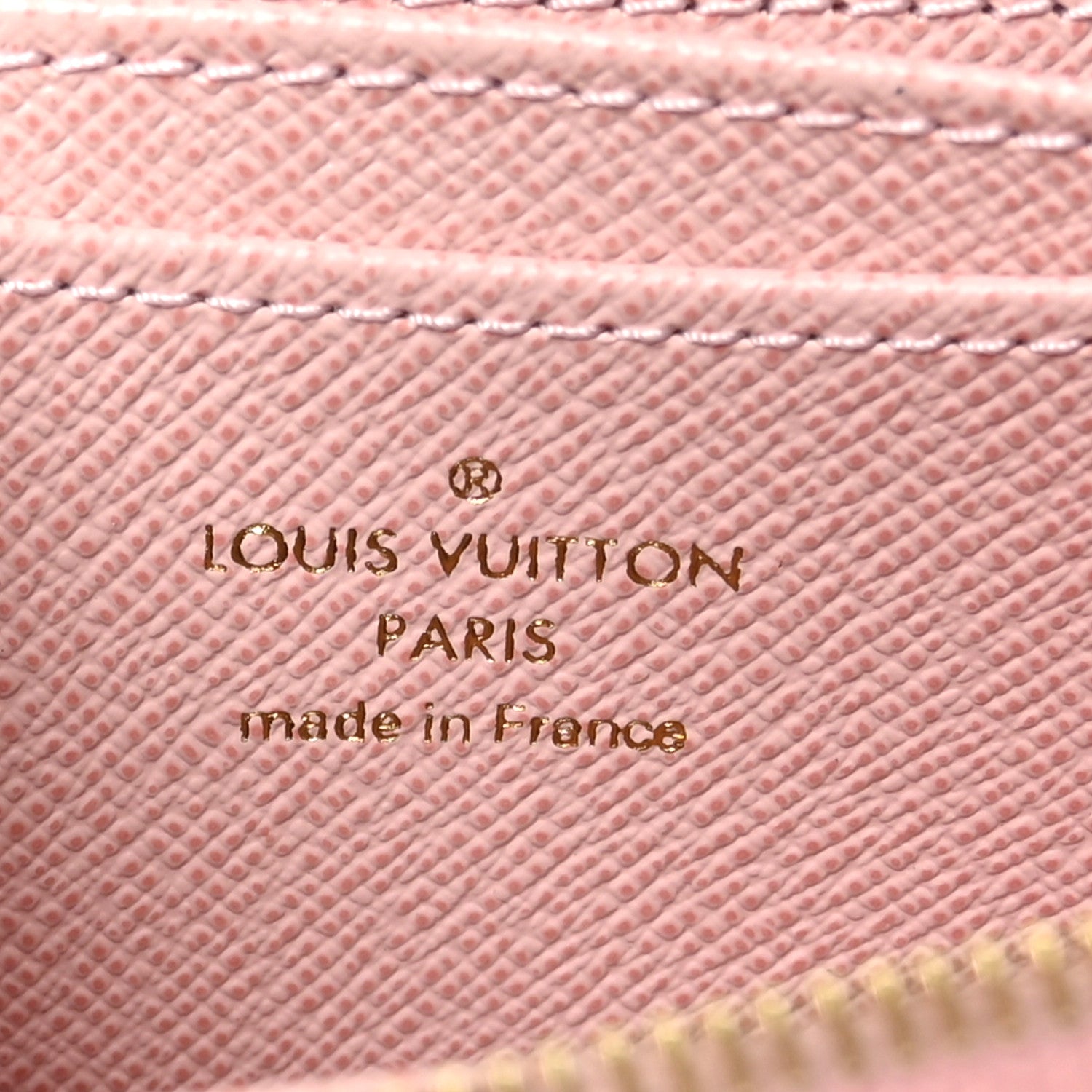 Louis Vuitton Damier Azur Zippy Coin Purse Rose Ballerine 6 of 7