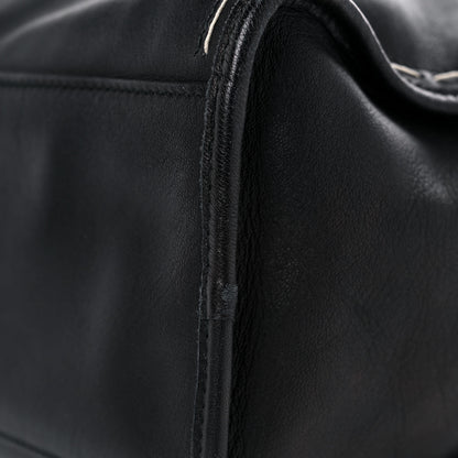 Balenciaga Calfskin Topstitch Classic Silver Hardware City Black 13 of 21