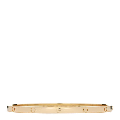 Cartier 18K Yellow Gold Small LOVE Bracelet 18 1 of 8