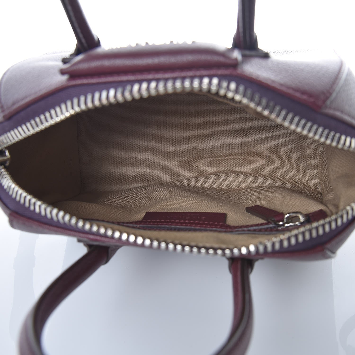 Givenchy Sugar Goatskin Mini Antigona Oxblood 5 of 7