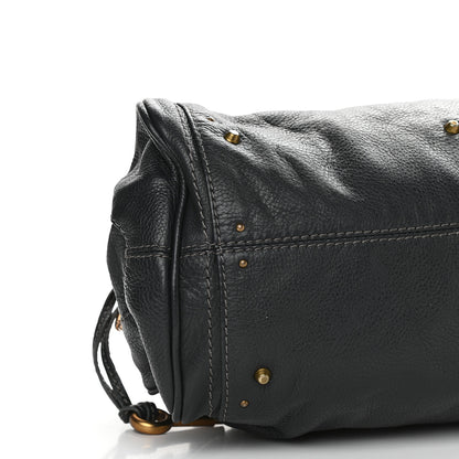 Chloe Calfskin Medium Paddington Satchel Black 7 of 8