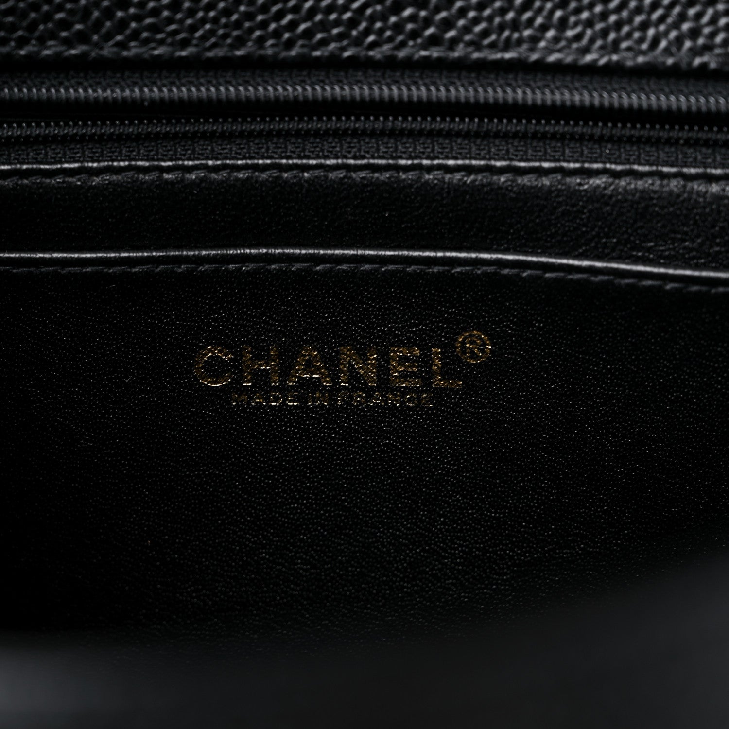 Chanel Caviar Jumbo Kelly Flap Black 5 of 12