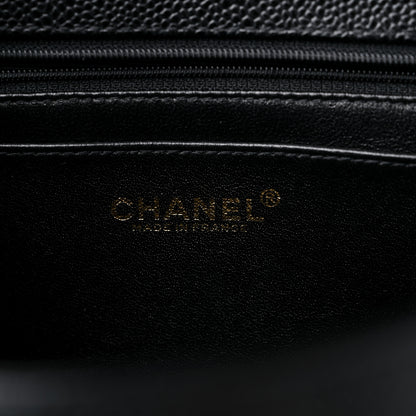 Chanel Caviar Jumbo Kelly Flap Black 5 of 12