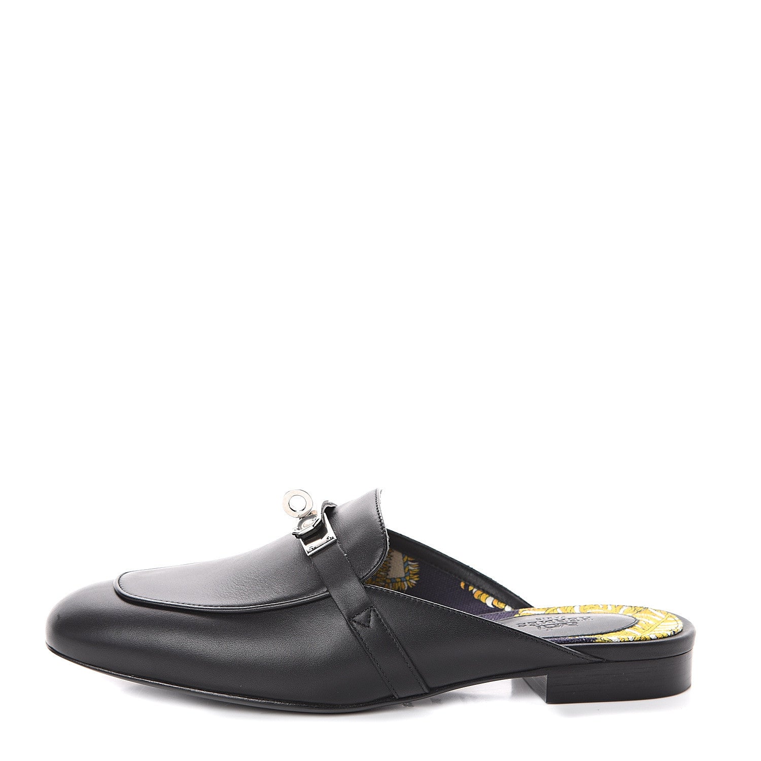 Hermes Calfskin Oz Mules 36 Black 1 of 7