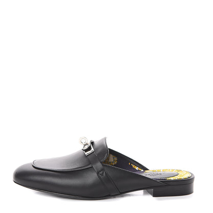 Hermes Calfskin Oz Mules 36 Black 1 of 7