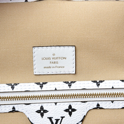 Louis Vuitton Monogram Giant Neverfull MM Kaki 7 of 10