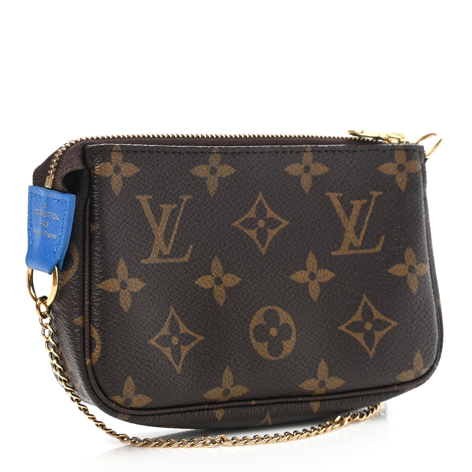 Louis Vuitton Monogram 2019 Christmas Animation Mini Venice Pochette Accessories Blue 4 of 9