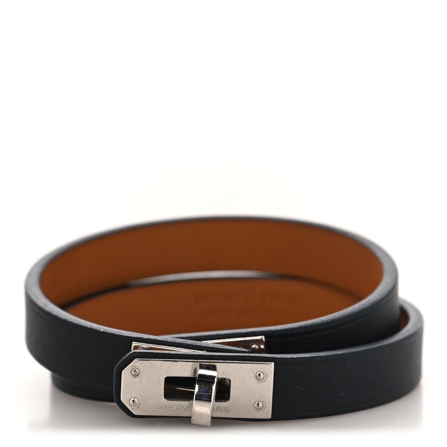 Box Mini Kelly Double Tour Bracelet Black