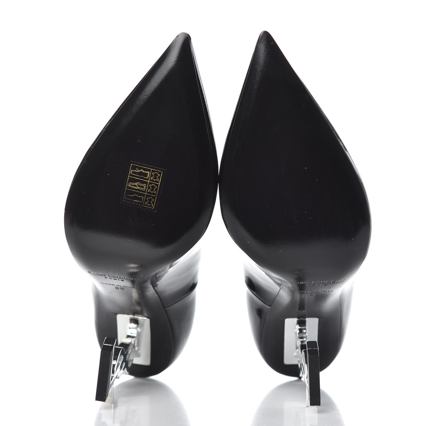 Patent Opyum 100 Pumps 38 Black Silver