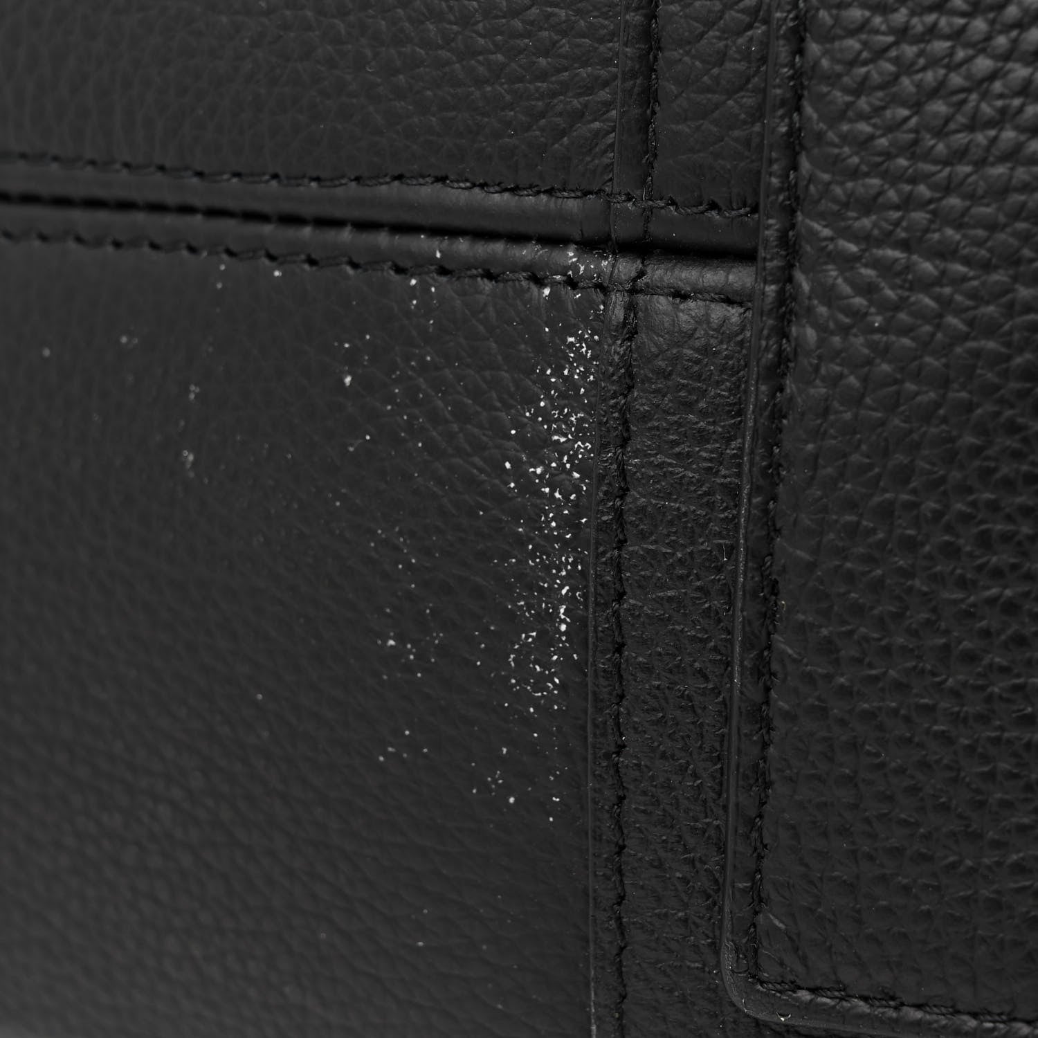 Balenciaga Calfskin Hourglass Zip Tote Black 12 of 12